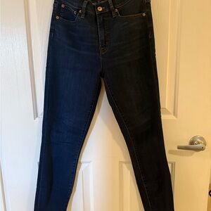 J. Crew High Rise Dark Blue Women's Jeans